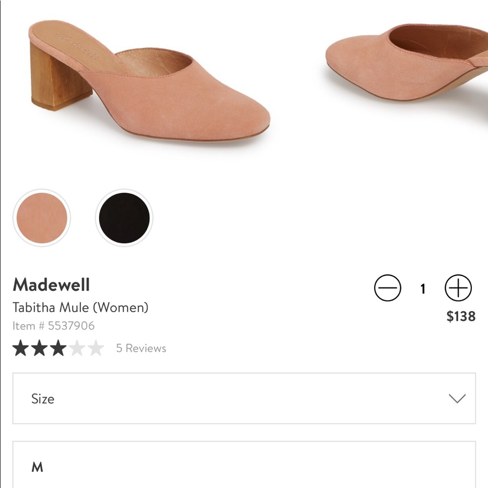 Madewell mule